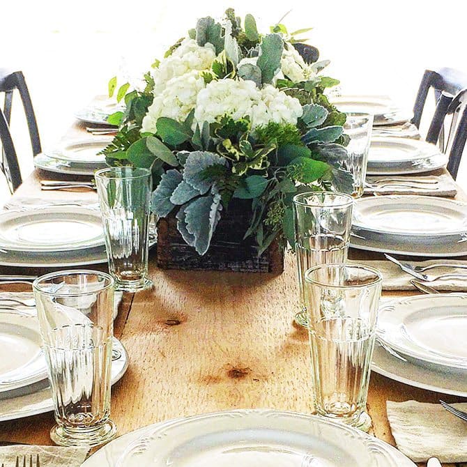 Add a Pinch / Robyn Stone/ Table Setting at the Barn // addapinch.com