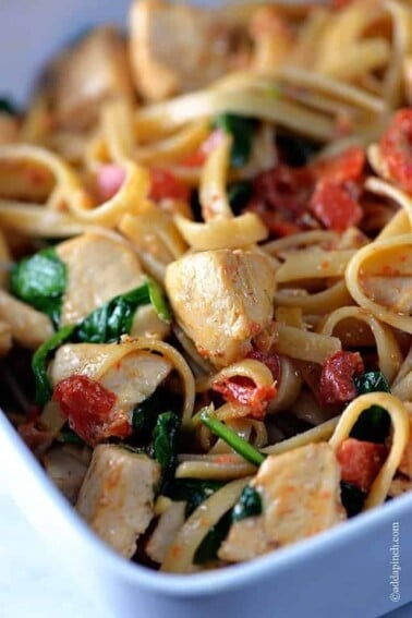 Chicken Pasta | ©addapinch.com