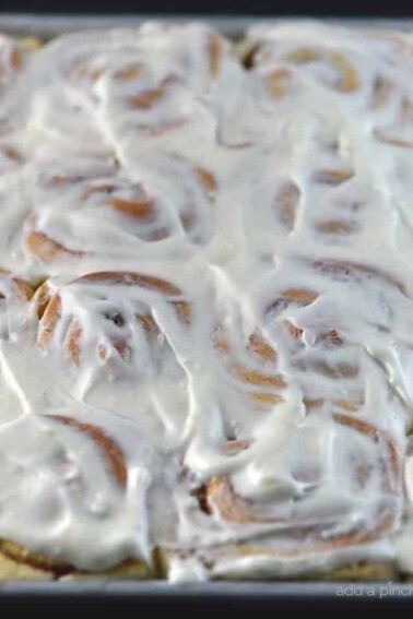 Bart's Cinnamon Rolls - This cinnamon roll recipe produces perfectly light and fluffy cinnamon rolls every time! So simple to make, this is a family favorite cinnamon roll recipe! // addapinch.com