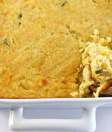 Corn Casserole Recipe from addapinch.com