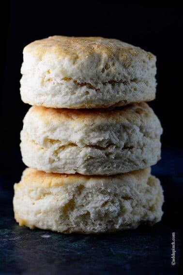 Cream Biscuit Recipe | ©addapinch.com