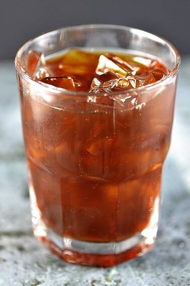 Iced Coffee Recipe | ©addapinch.com