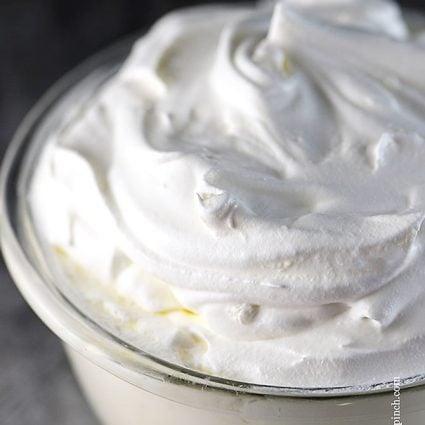 Make the Perfect Whipped Cream recipe every time with these steps and tips! With just three ingredients, it's so easy to make it fresh any time for the best desserts! // addapinch.com