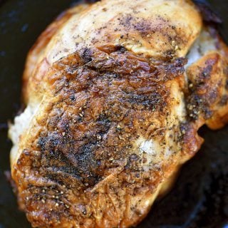 Roasted Turkey Breast Recipe - Making a Roasted Turkey Breast recipe is simpler and takes less time than roasting an entire turkey! Perfect for serving smaller groups for the holidays or even on a weekend! // addapinch.com